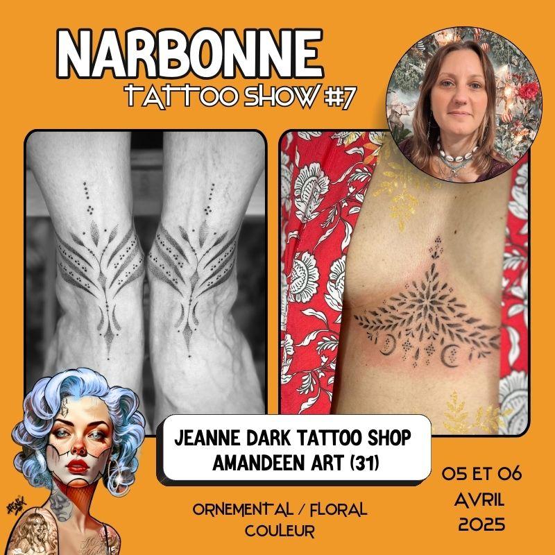 JEANNE DARK TATTOO - AMANDEEN ART