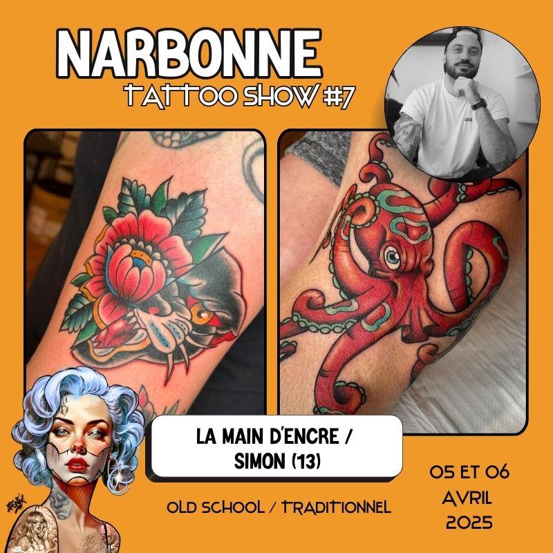 LA MAIN D'ENCRE - SIMON